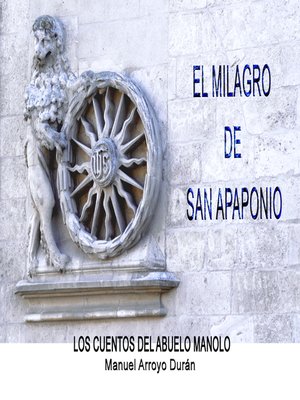 cover image of El milagro de san apaponio